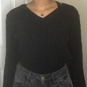 Black St. John’s Bay sweater